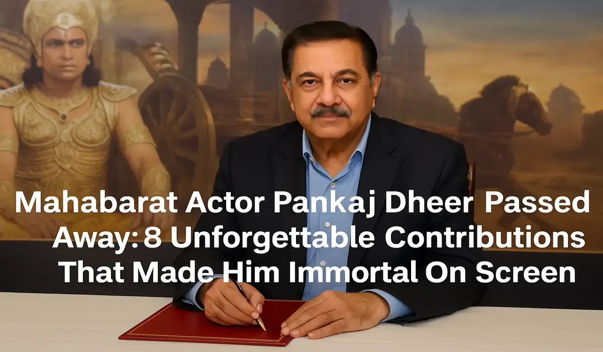 Mahabharat actor Pankaj Dheer passed away