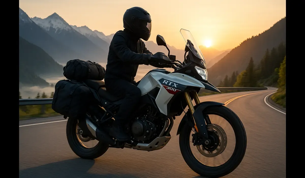 TVS RTX 300 long distance touring capability