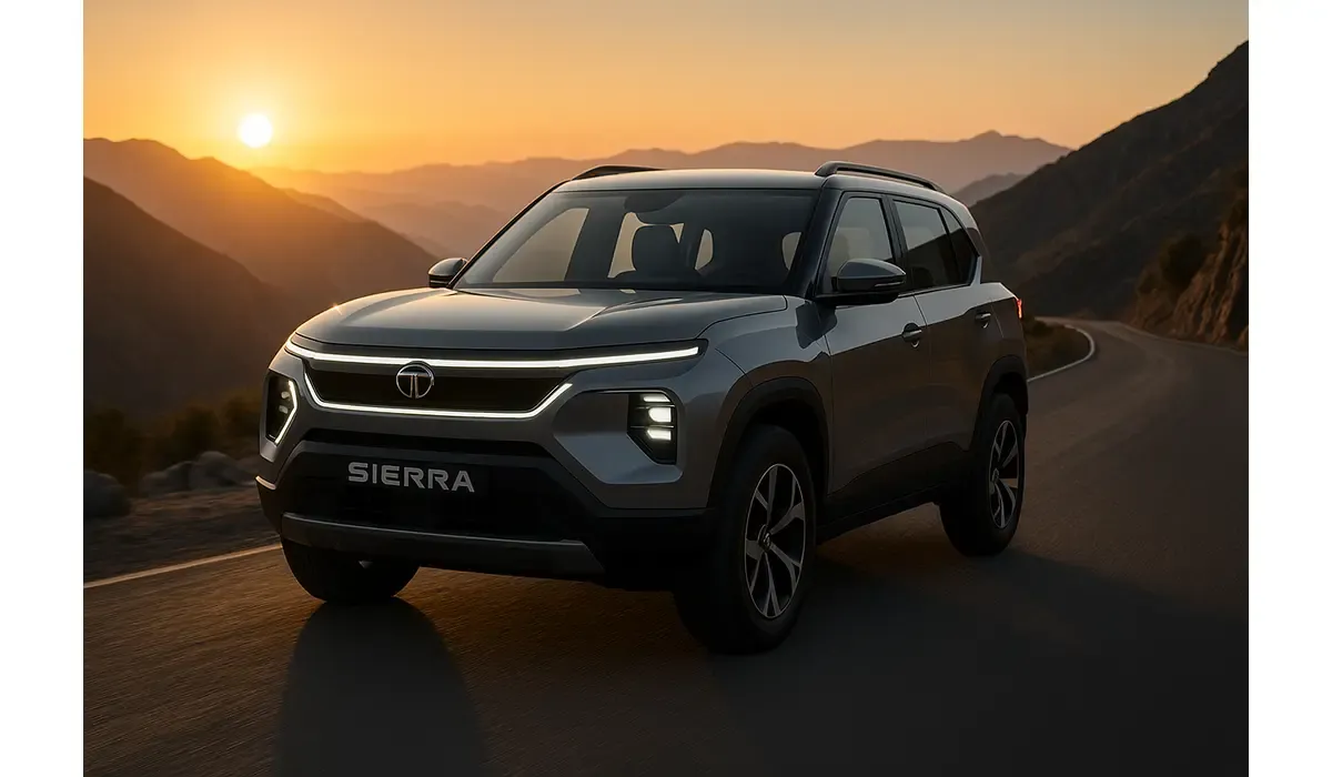 tata sierra 2025 launch exterior design