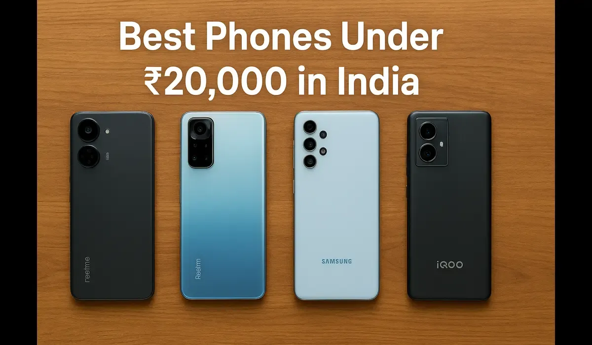 best phones under ₹20,000 in India 2026