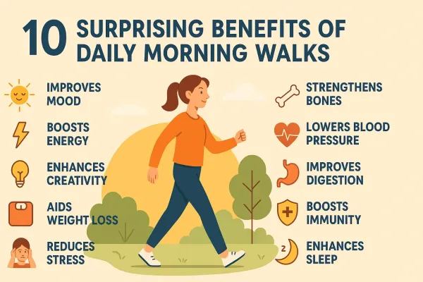 Benefits of Daily Morning Walks