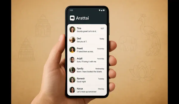 What is Arattai app and its unique features