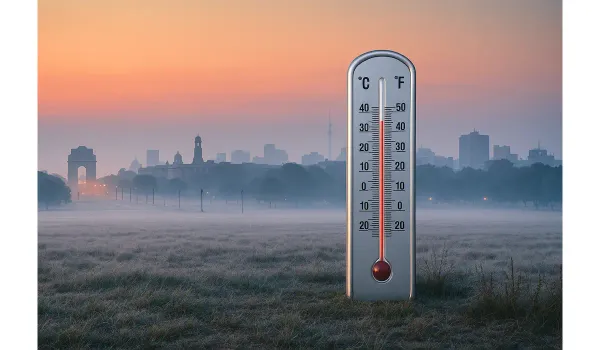 Delhi winter 2026 lowest temperatures forecast India