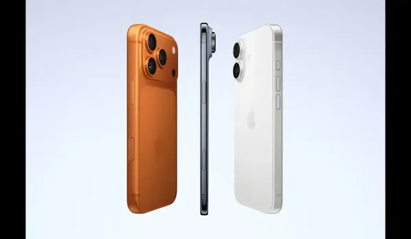 iPhone 17 Pro vs Titanium iPhones side comparison