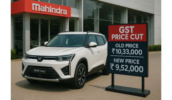 Mahindra XUV 3XO new GST rate 2025 India