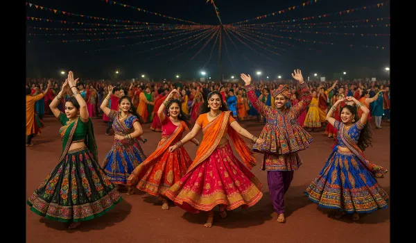 9 days of Navratri Garba dance