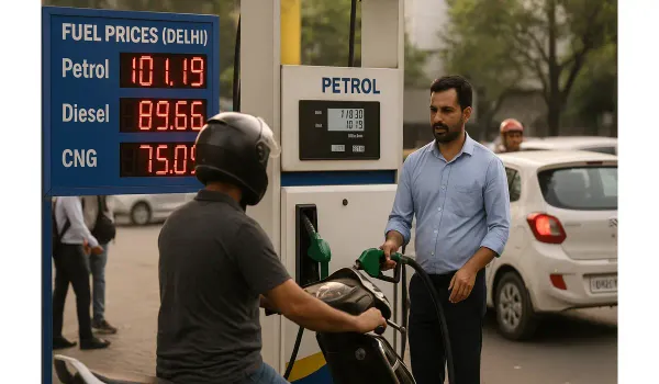why fuel prices in India rising 2025 petrol pump Delhi