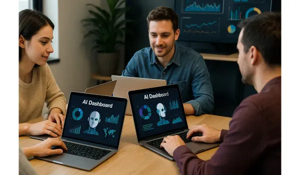 How small teams use AI tools to handle multiple tasks.