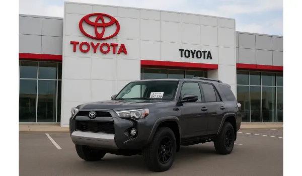 Toyota 4Runner USA new price hero image.