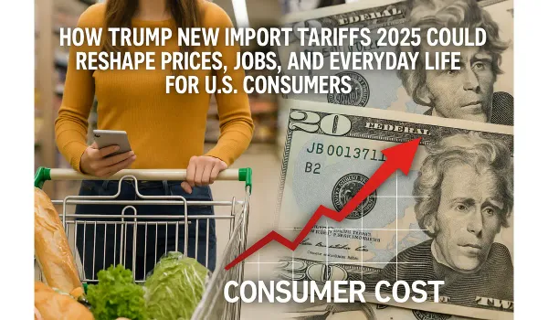 Trump new import tariffs 2025 impact on U.S. consumer costs