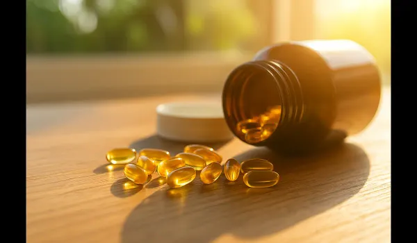 Vitamin D supplements and sunlight.