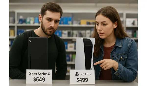 Microsoft xbox price increase 2025 usa vs PlayStation comparison