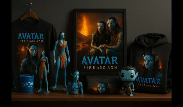 Avatar: Fire and Ash movie merchandise in India