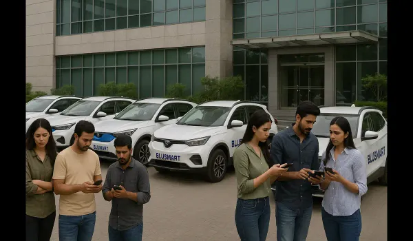 BluSmart users react to refund issues outside office