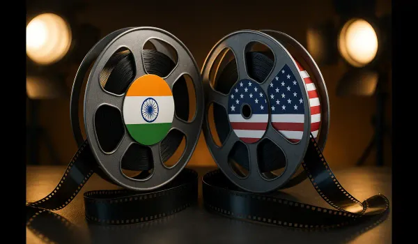Bollywood Meets Hollywood cultural film fusion reel