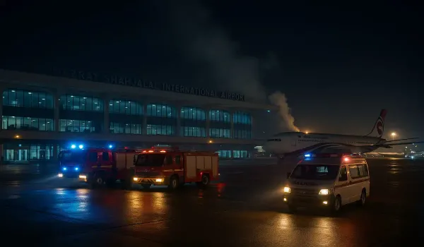 Dhaka Airport Fire and Flight Resumption