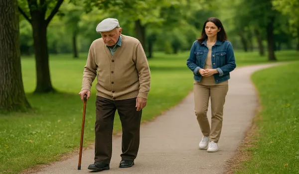 walking problems could indicate early dementia