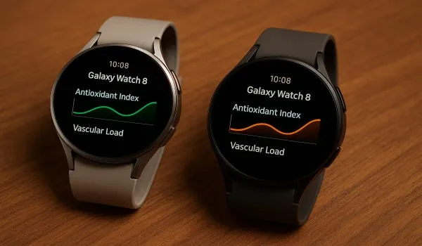 Galaxy Watch 8 health monitoring tool dashboard
