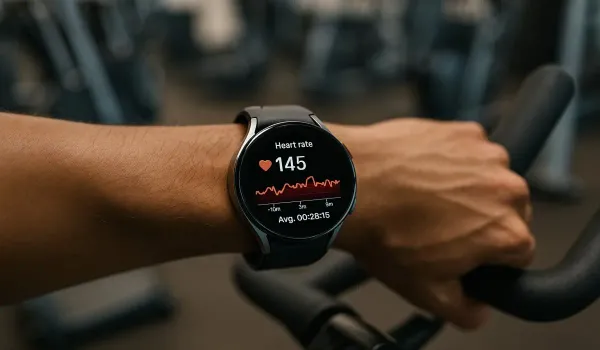 Samsung Galaxy Watch 8 heart rate accuracy update display
