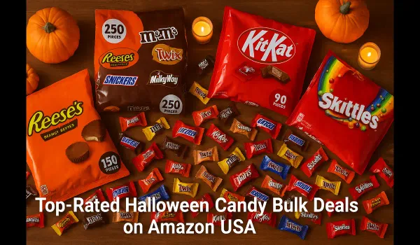 Top-rated Halloween candy bulk deals on Amazon USA.