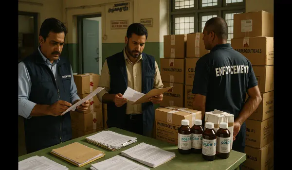 Tamil Nadu pharma firm linked to children’s deaths by cough syrup