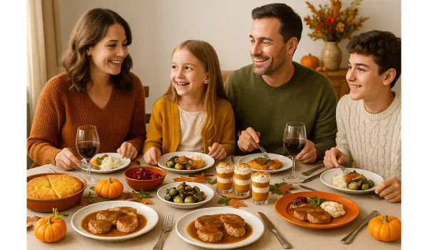 Thanksgiving 2025 easy 30-minute recipes family dinner