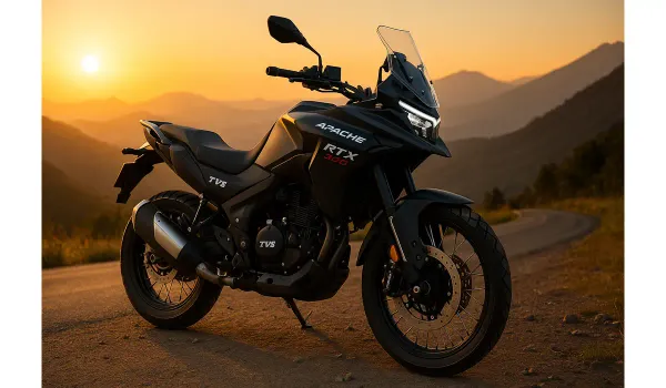 tvs apache rtx 300 launch event bike photo.