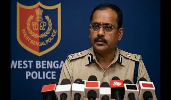West Bengal Police statement press briefing.