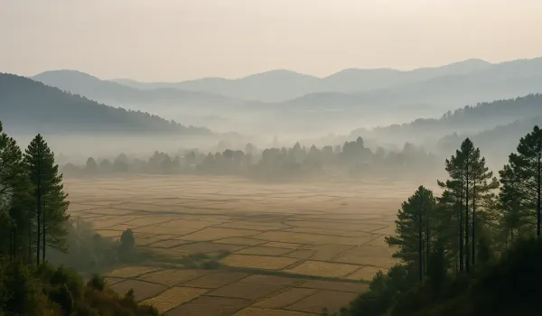 Misty Ziro Valley — offbeat Indian destinations to explore before the New Year begins.