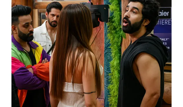 A heated discussion among contestants inside the Bigg Boss house.