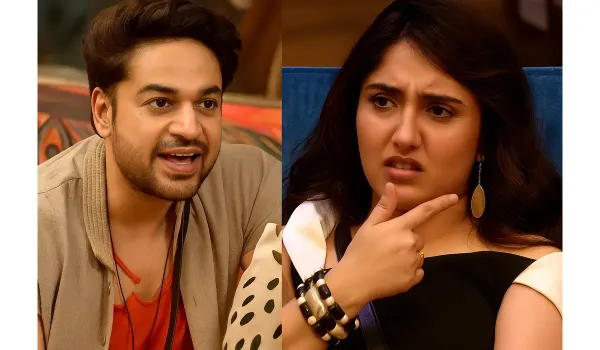 Gaurav Khanna and Ashnoor Kaur during a heated discussion in Bigg Boss 19 house