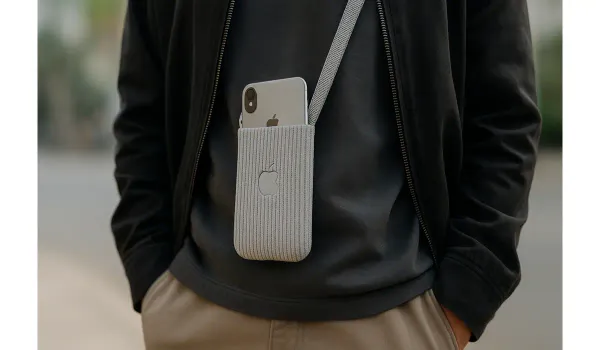 iPhone Pocket wearable accessory design features