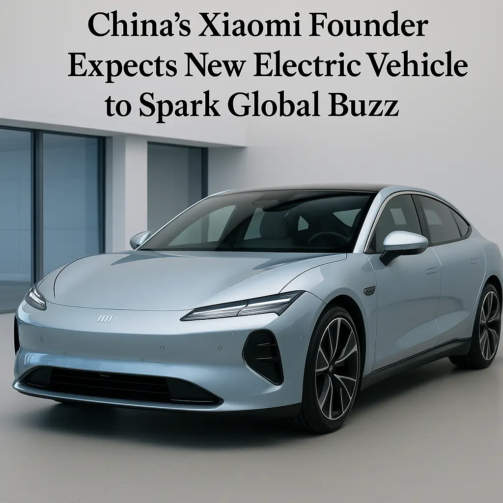 China’s Xiaomi Electric Vehicle SU7 showcased at global launch 2025