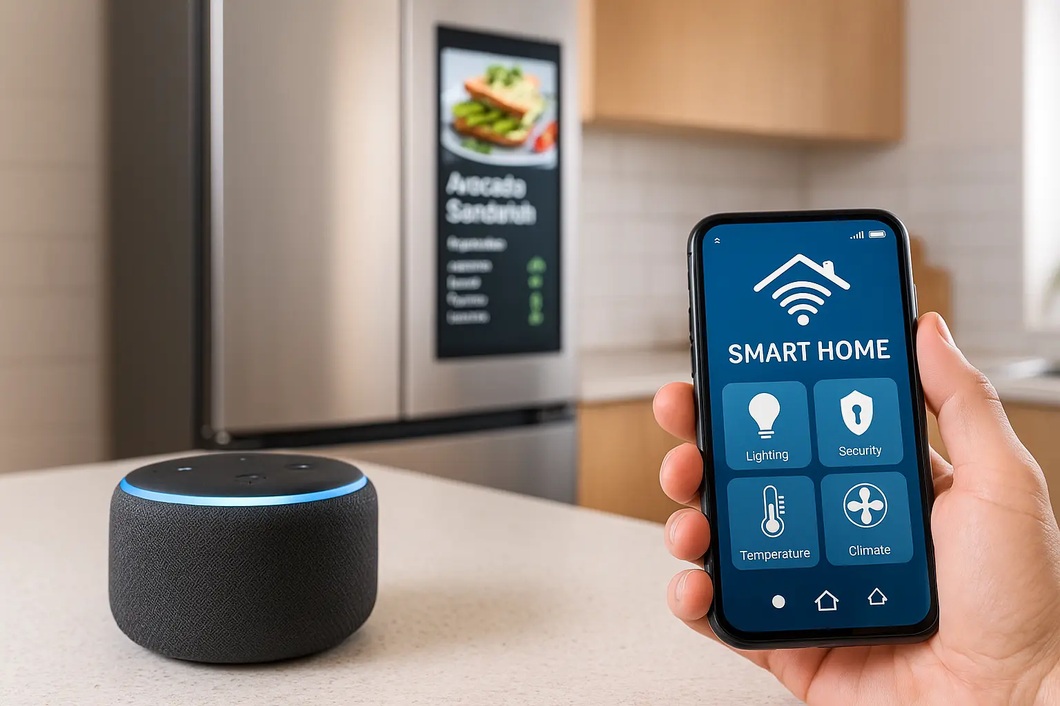 How smart homes are evolving in 2025 with AI-powered fridge, voice assistant, and app-controlled devices