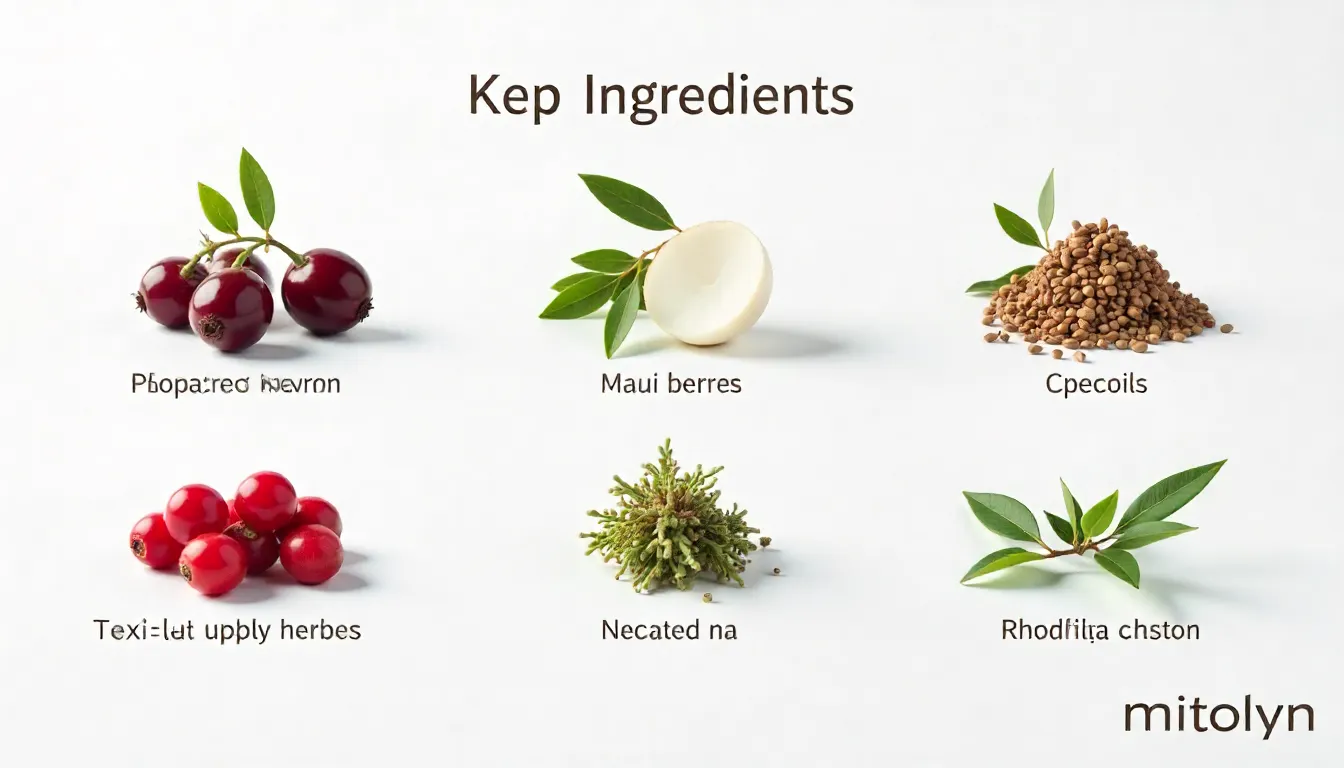 Mitolyn ingredients breakdown