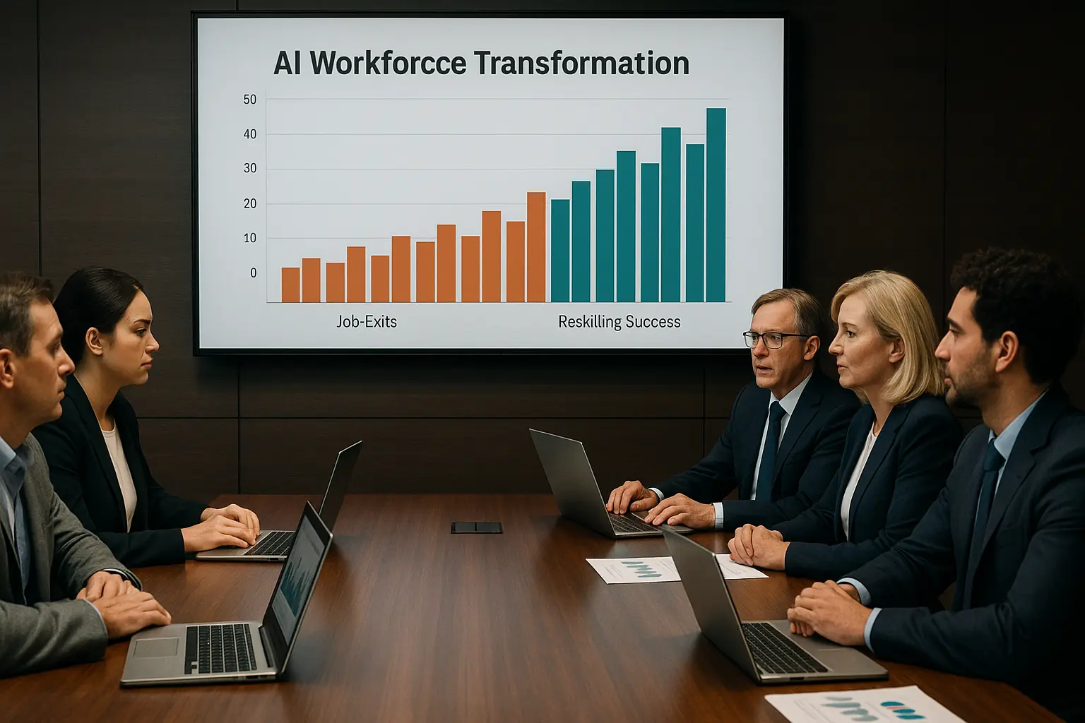 accenture workforce reskilling vs exit AI