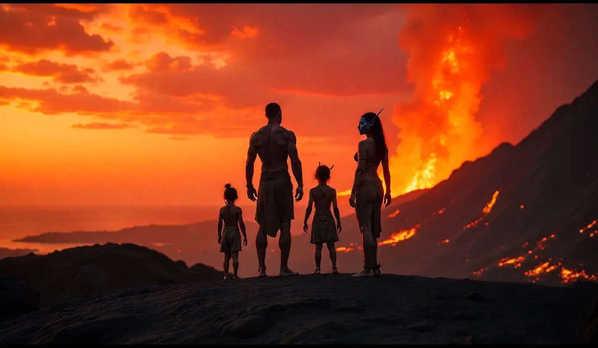 Avatar Fire and Ash story highlights.