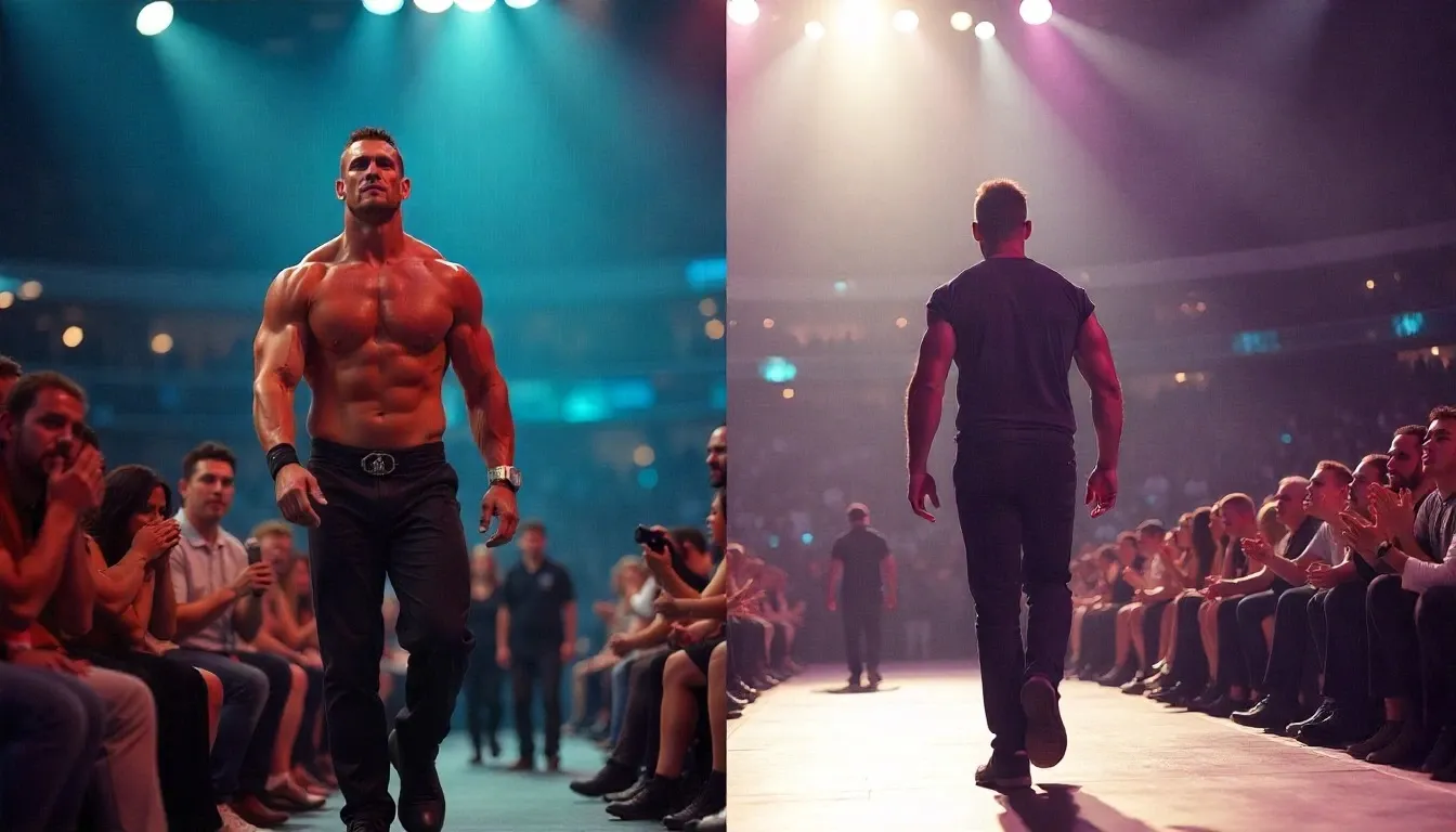 John Cena debut vs farewell SmackDown in Chicago