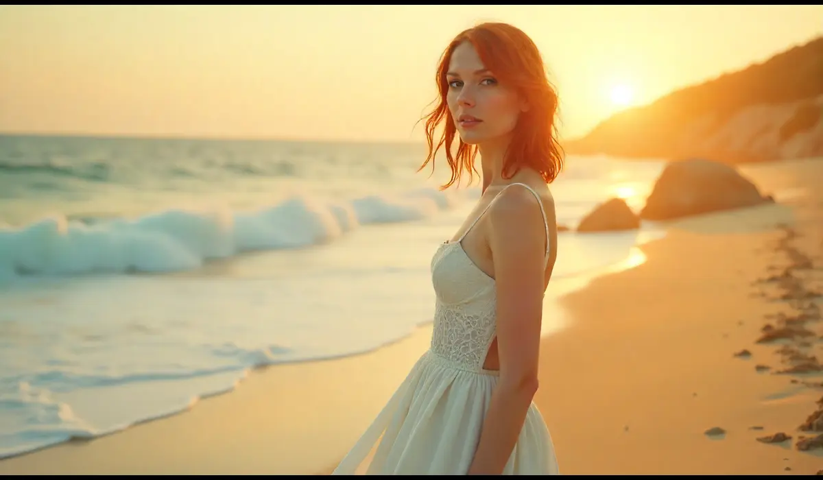 Artistic Hollywood-style movie poster with dramatic female silhouette and 2025 release date