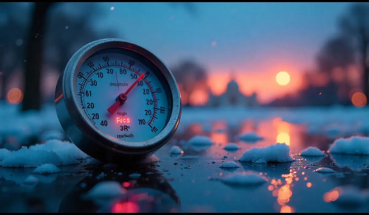 Delhi temperature drop 2025 forecast