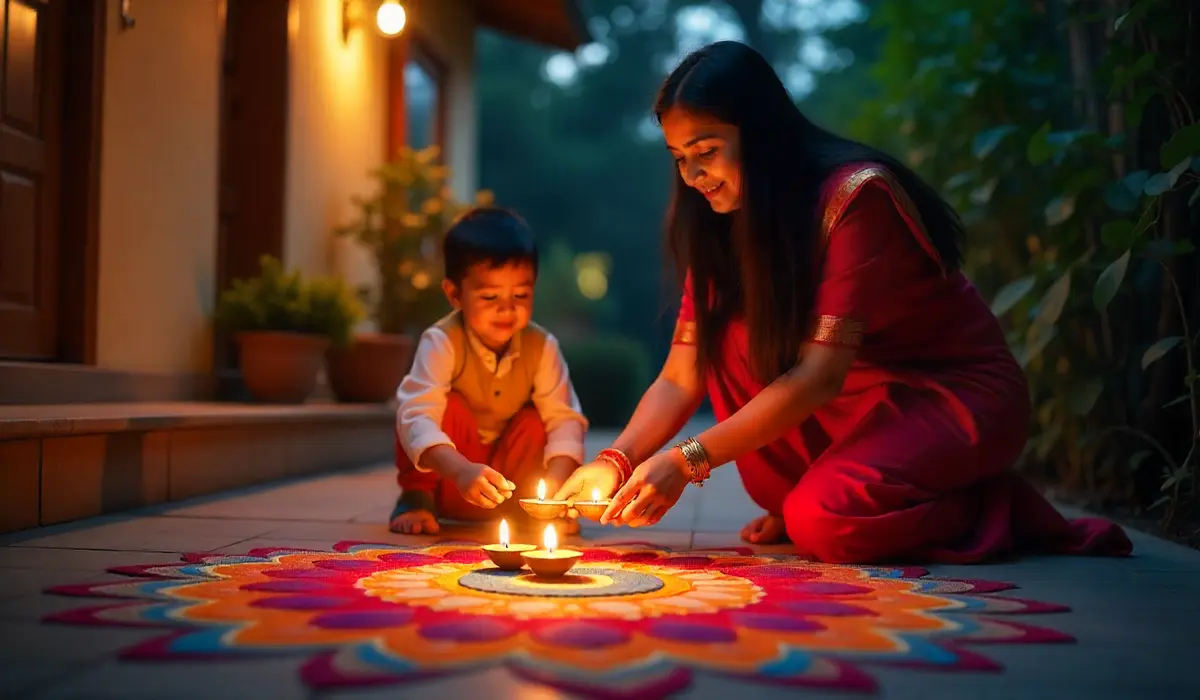 Diwali rituals India 2025.