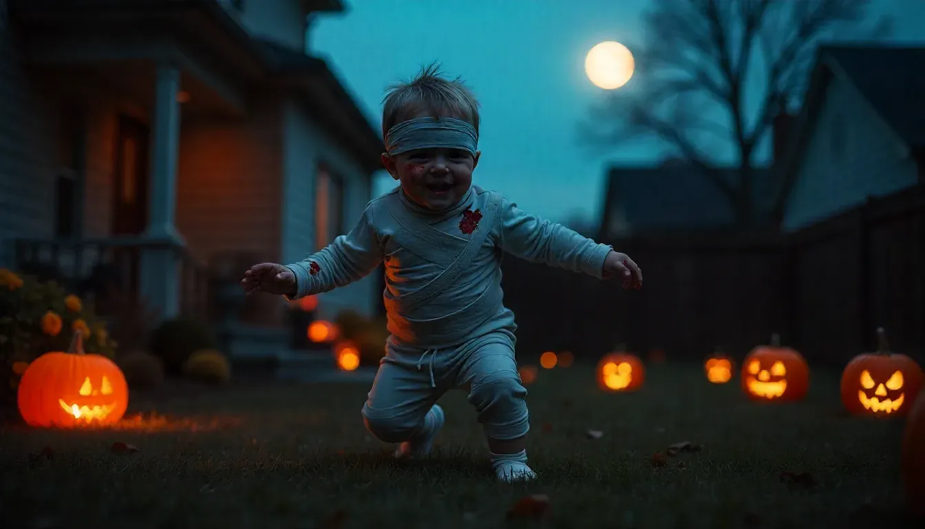 Halloween costume ideas under $20 mummy wra