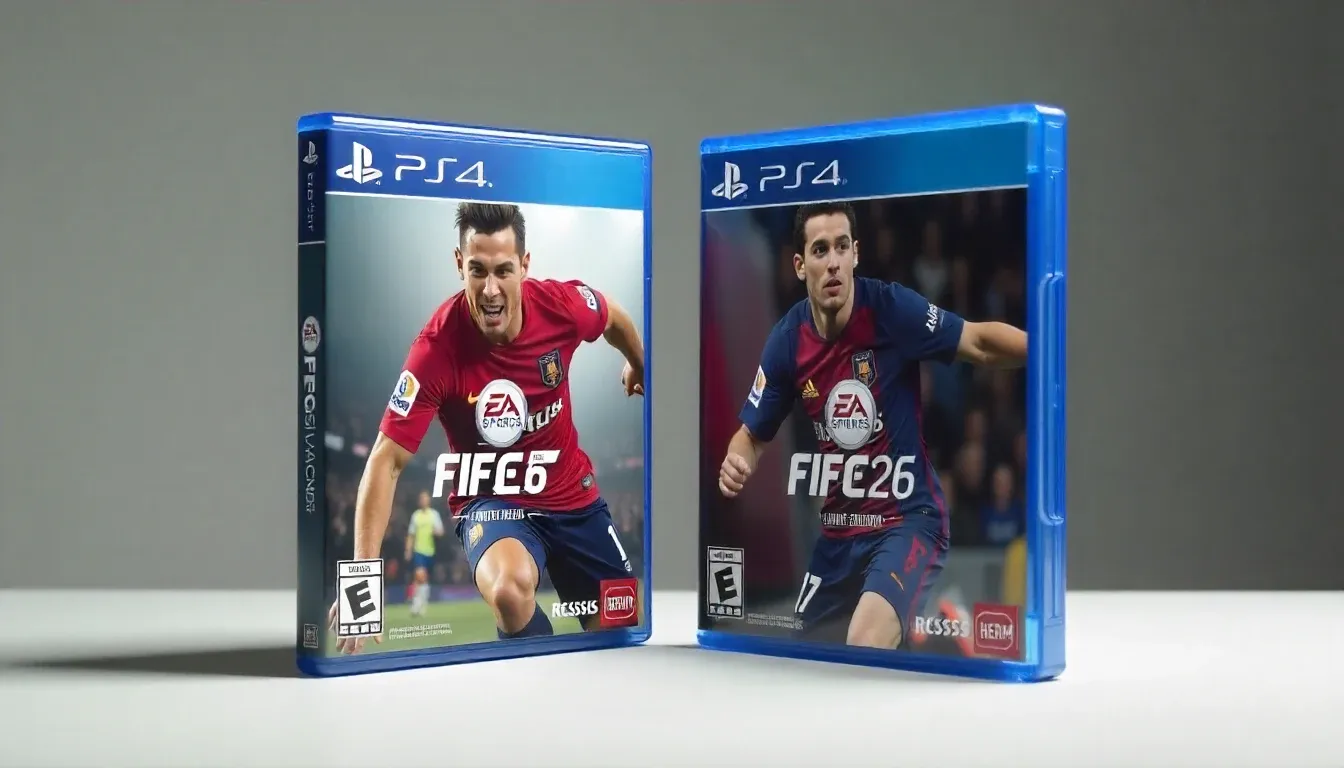 FC 26 Standard and Ultimate Edition side by side
