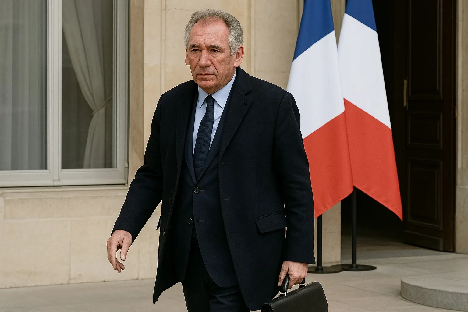 François Bayrou resigning as French Prime Minister.
