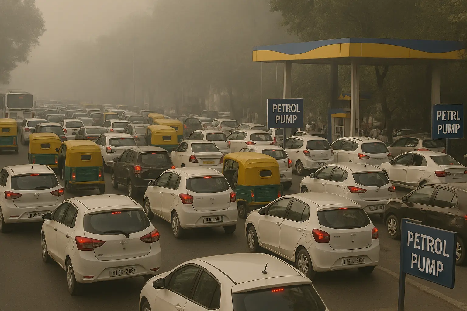 why fuel prices in India rising 2025 traffic