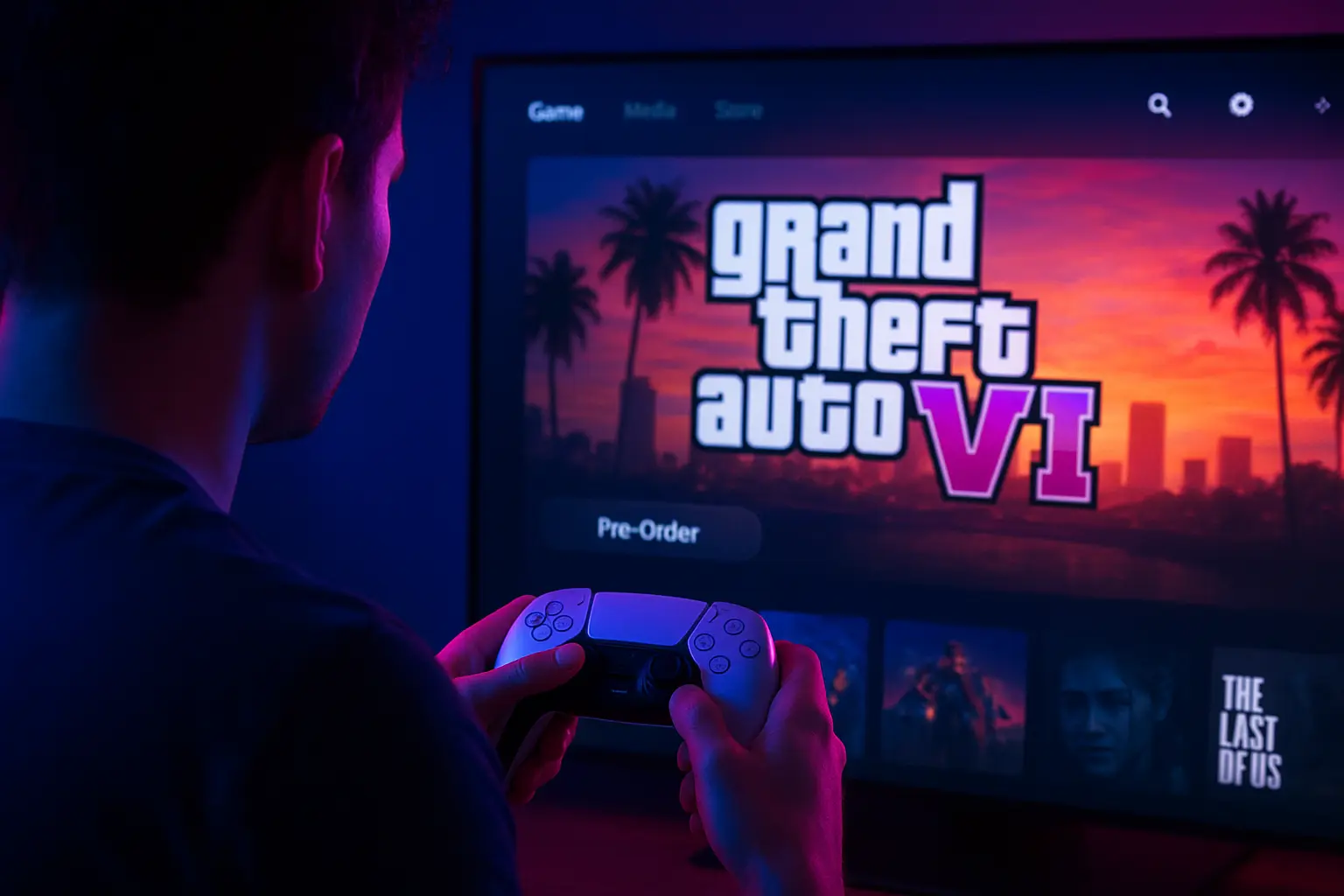 GTA 6 price PS5 pre-order screen display