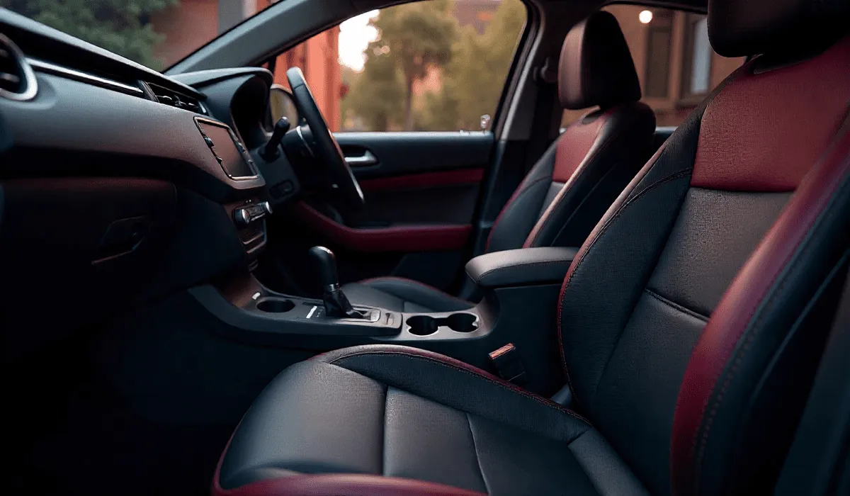 Hyundai i20 top model all-black interior with Bose system