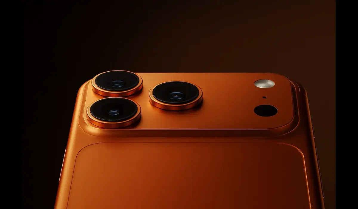 iPhone 17 Pro vs Titanium iPhones camera design close-up