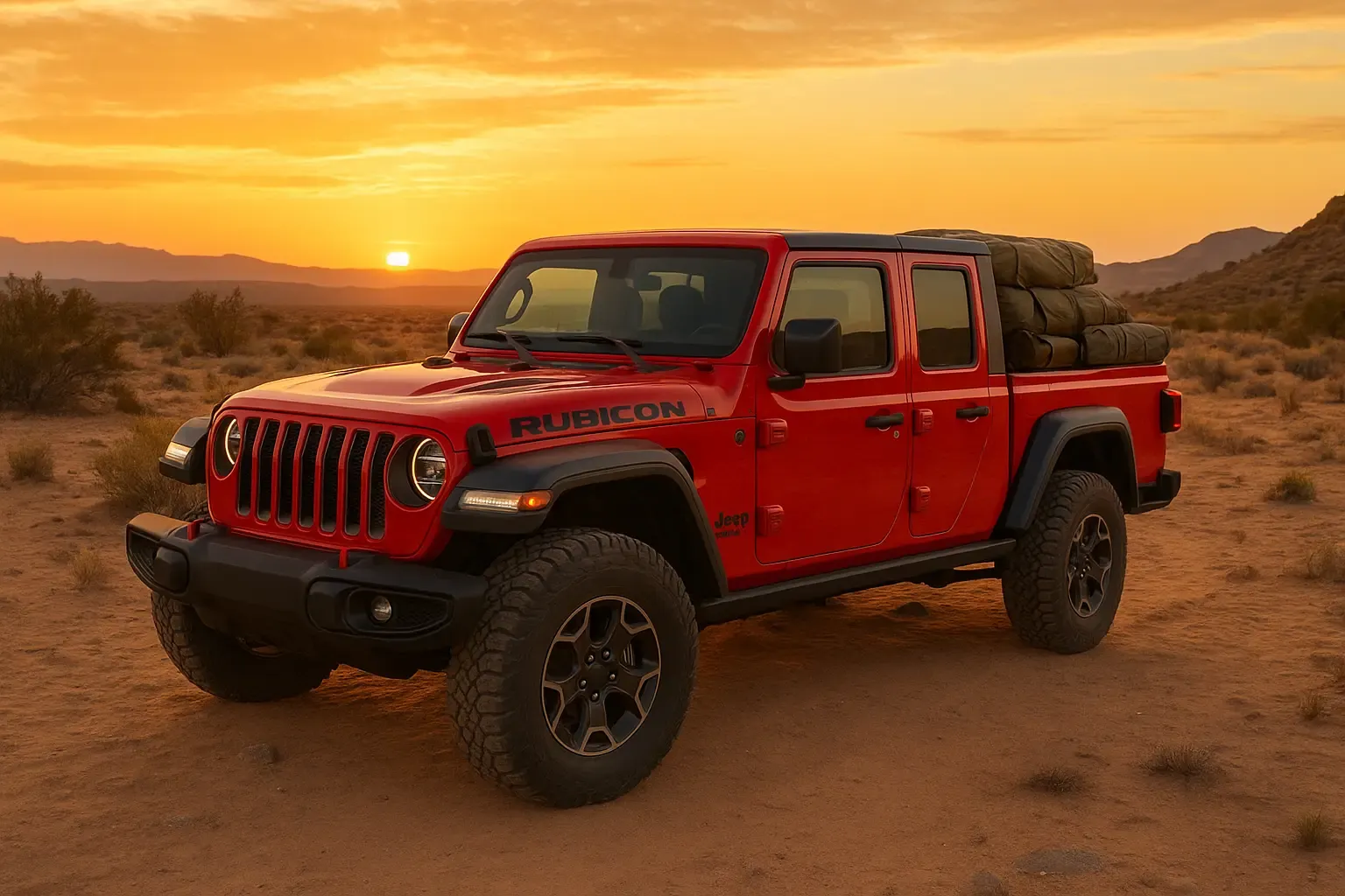 Jeep Gladiator 4x4 price desert setup.