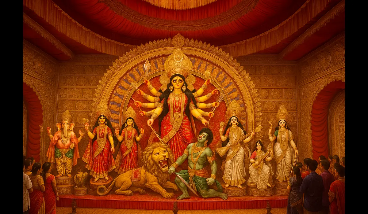 Navratri festival which state Durga Puja West Bengal